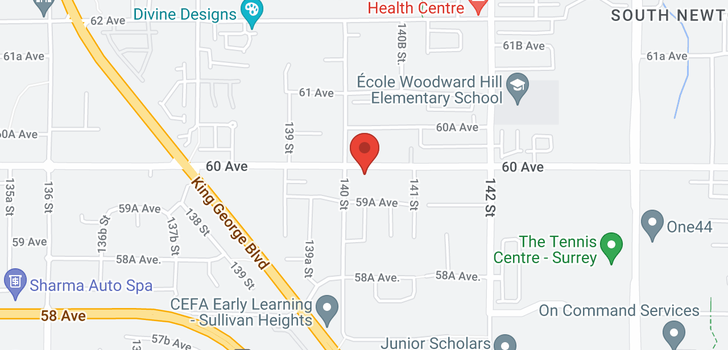 map of 14022 60A AVENUE
